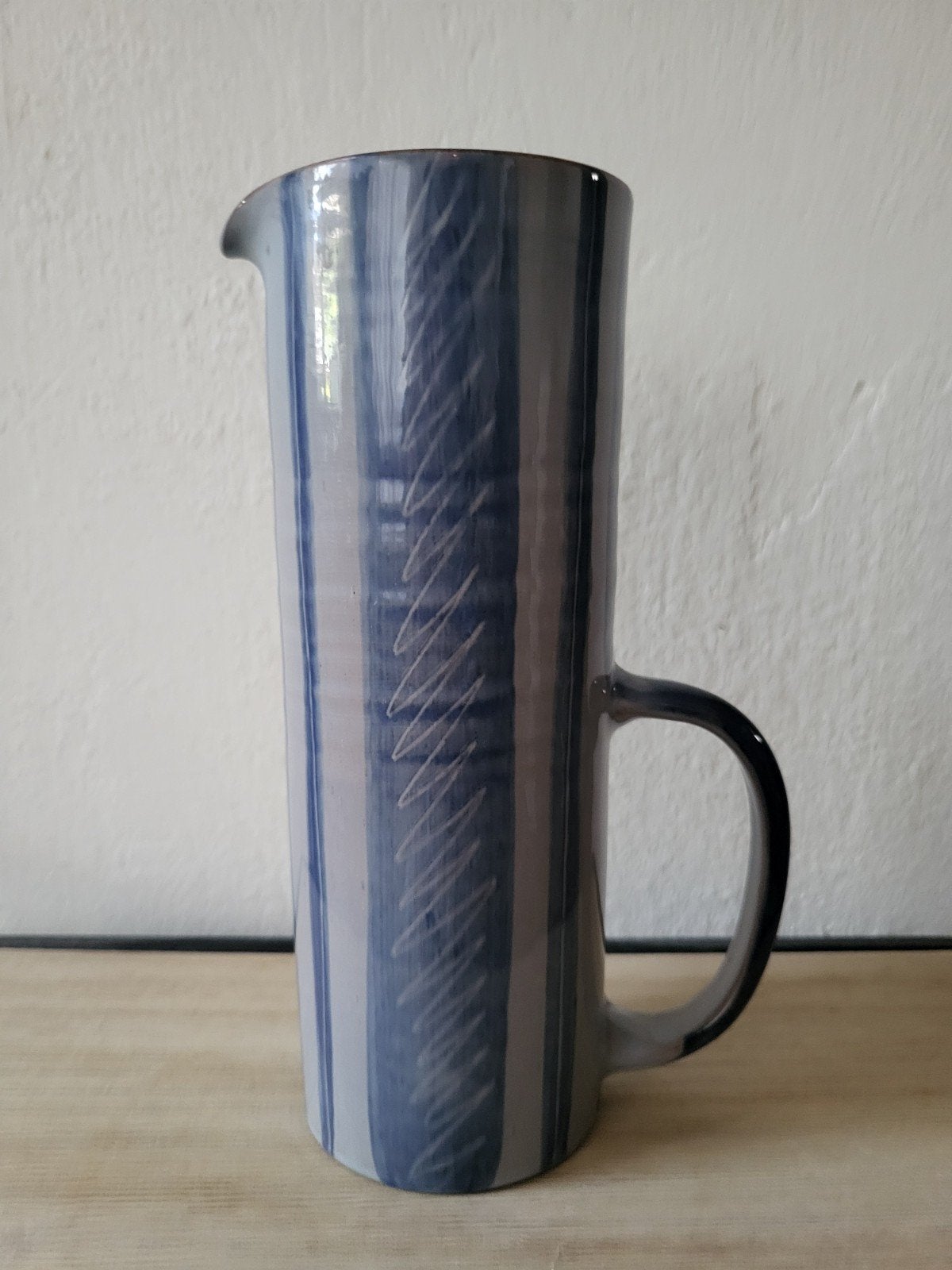 Vintage Sgraffito Kan Ambacht Volendam (Model W130), Antiek en Kunst, Ophalen