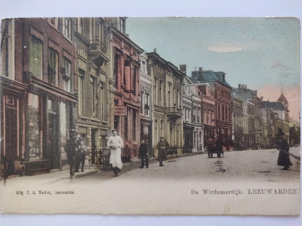X2158 Leeuwarden 1911, Ophalen of Verzenden, Voor 1920, Noord-Holland