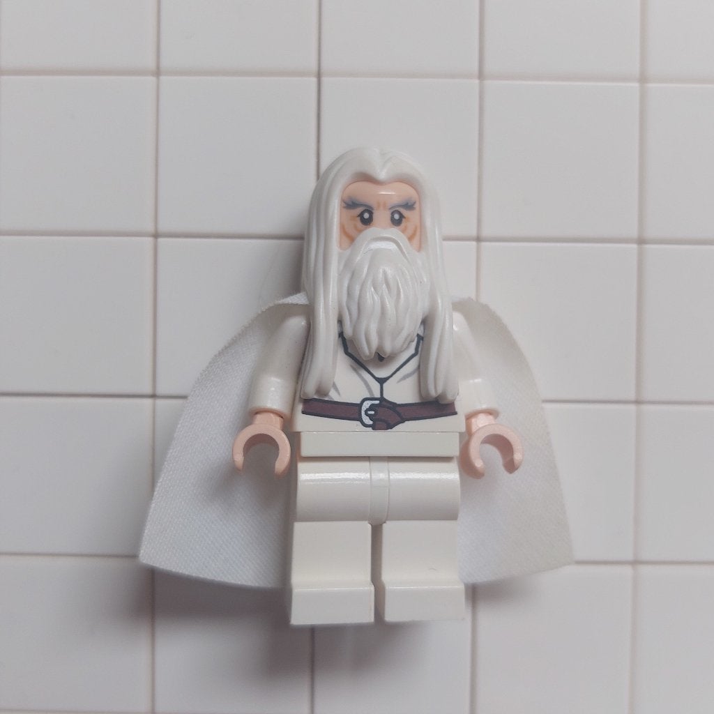 LEGO LOTR Minifig - Gandalf the White - lor063, Ophalen of Verzenden, Zo goed als nieuw
