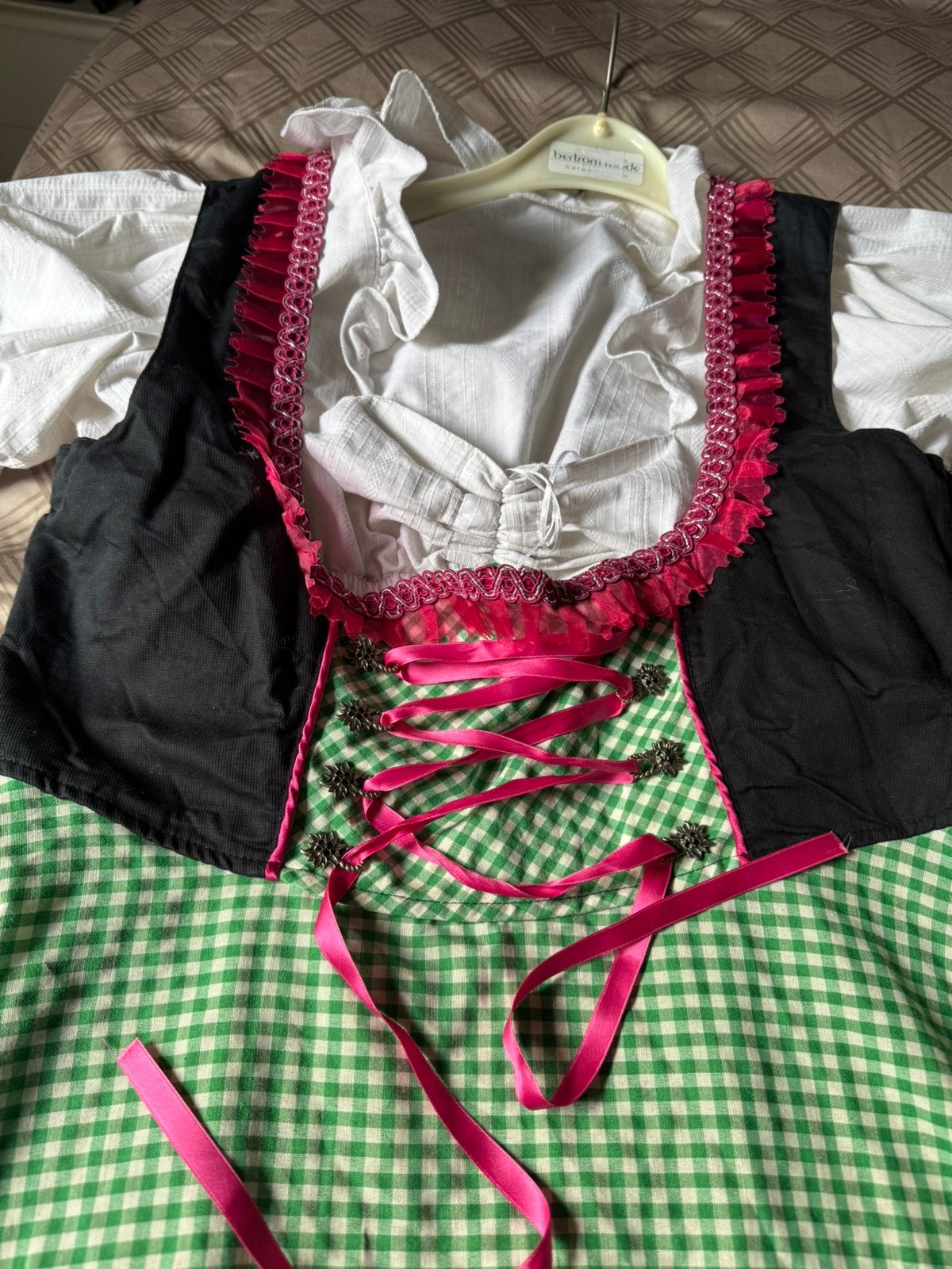 Dirndell, Ophalen of Verzenden, Gedragen, Maat 46/48 (XL) of groter, Carnaval