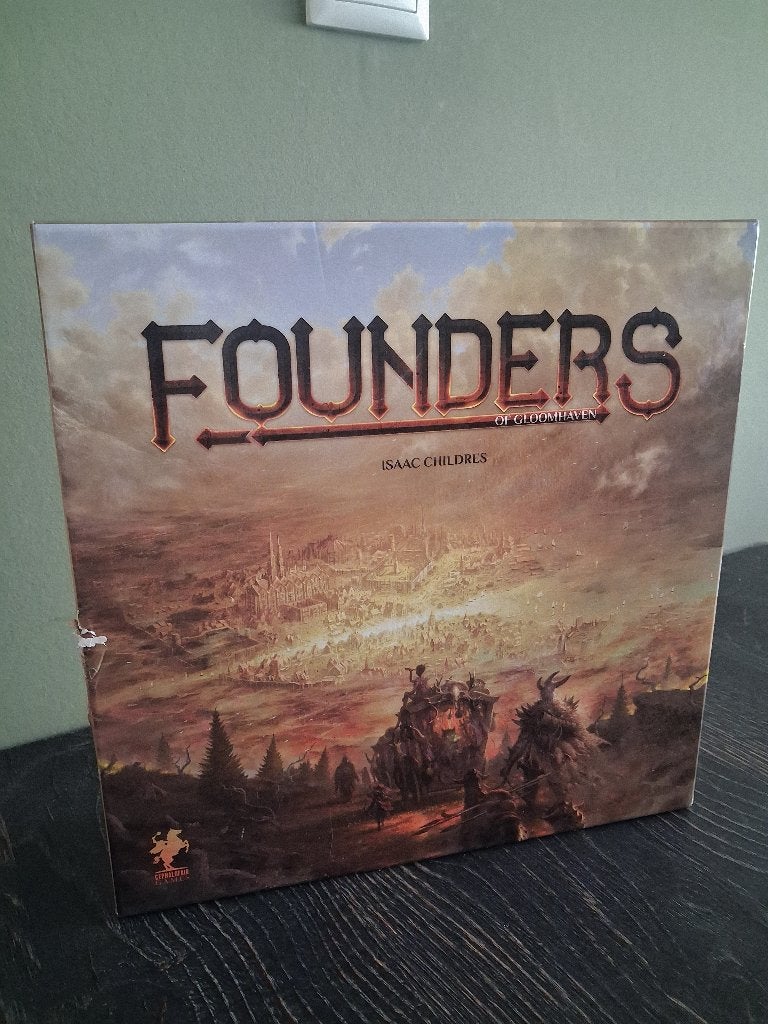 Founders of Gloomhaven, Een of twee spelers, Ophalen of Verzenden, Gebruikt, Cephalofair Games