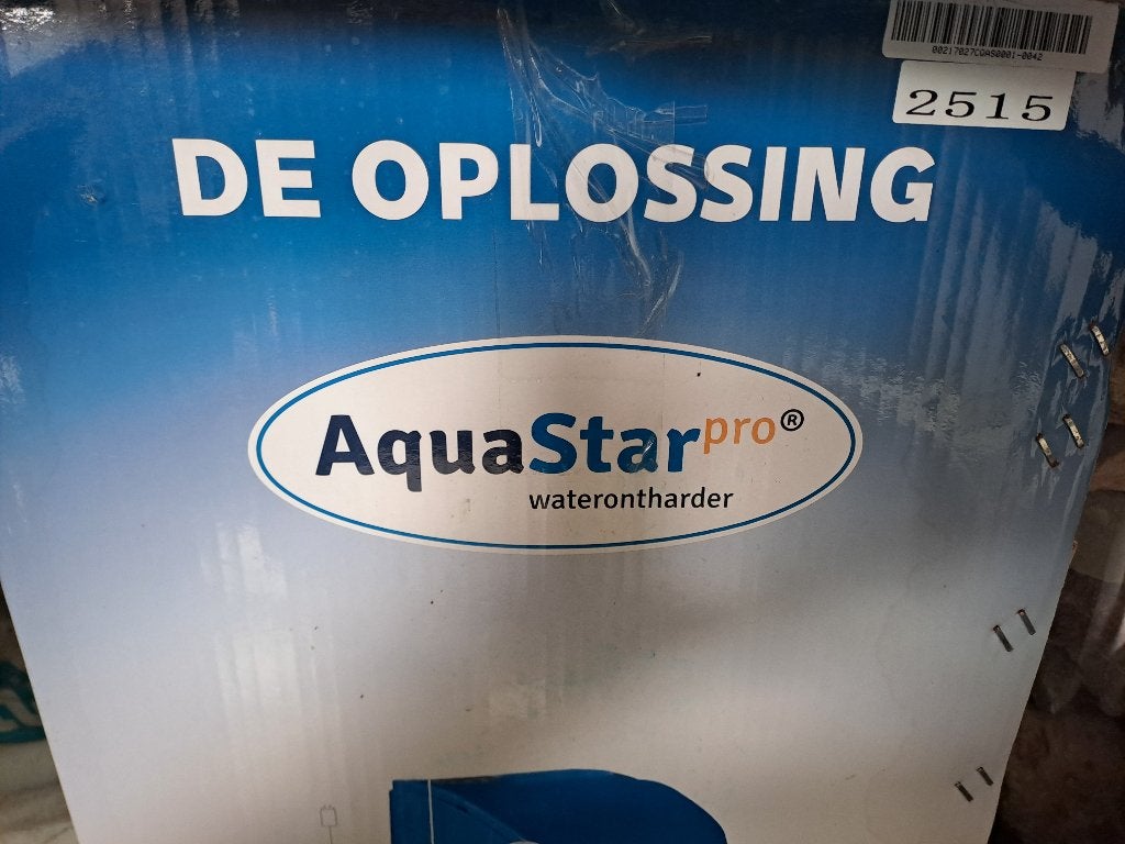 Waterontharder, Ophalen, Nieuw