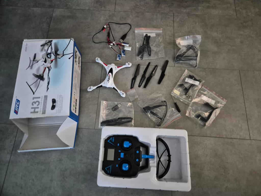 JJRC H31 Drone met veel reserveonderdelen - Waterdicht, Gebruikt, Overige merken, Verlichting, Minder dan 100 meter
