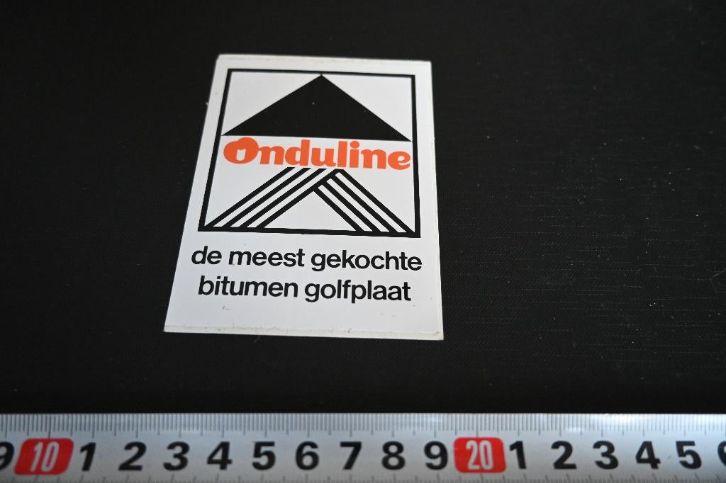 sticker Onduline de meest gekochte bitumen golfplaat, Ophalen, Zo goed als nieuw