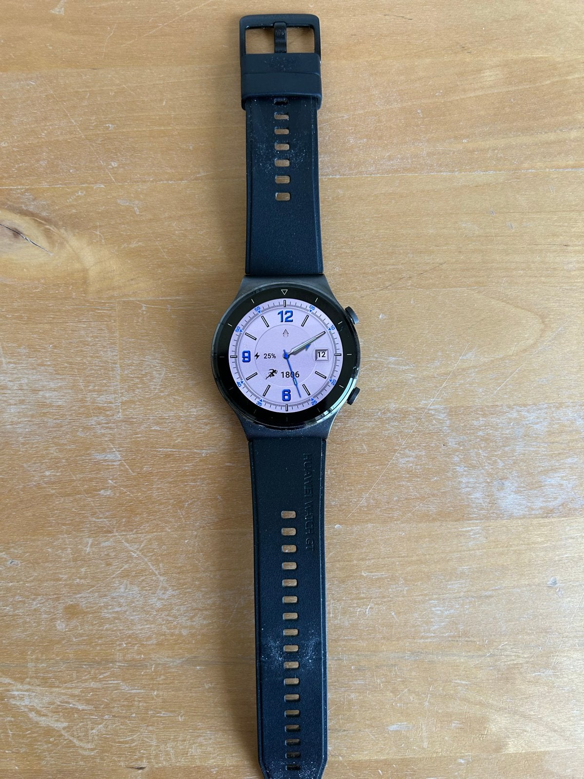 Huawei Watch GT 2 - Grijs- Zo goed als nieuw, Sieraden, Tassen en Uiterlijk, Ophalen of Verzenden, Zo goed als nieuw, Waterdicht