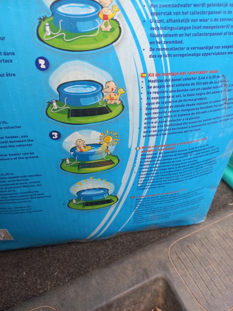 Zwembad verwarmer  nieuw, Minder dan 80 cm, Rond, Nieuw, Ophalen of Verzenden