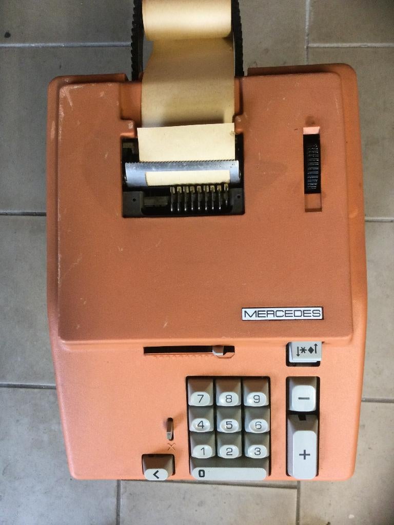 elektrische rekenmachine, Ophalen, Gebruikt