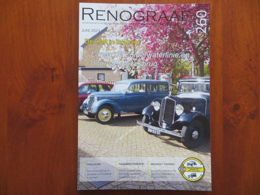 Renograaf 260 bijeenkomst Twingo 30 jaar, gesch. garage Stam, Ophalen of Verzenden, Nieuw, Renault
