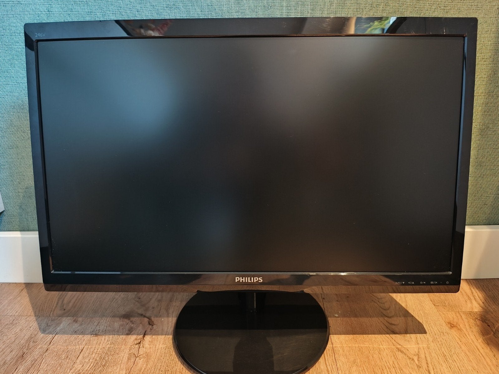 Philips V-line 24" monitor 246V5LHAB/00, Ophalen of Verzenden, Gebruikt