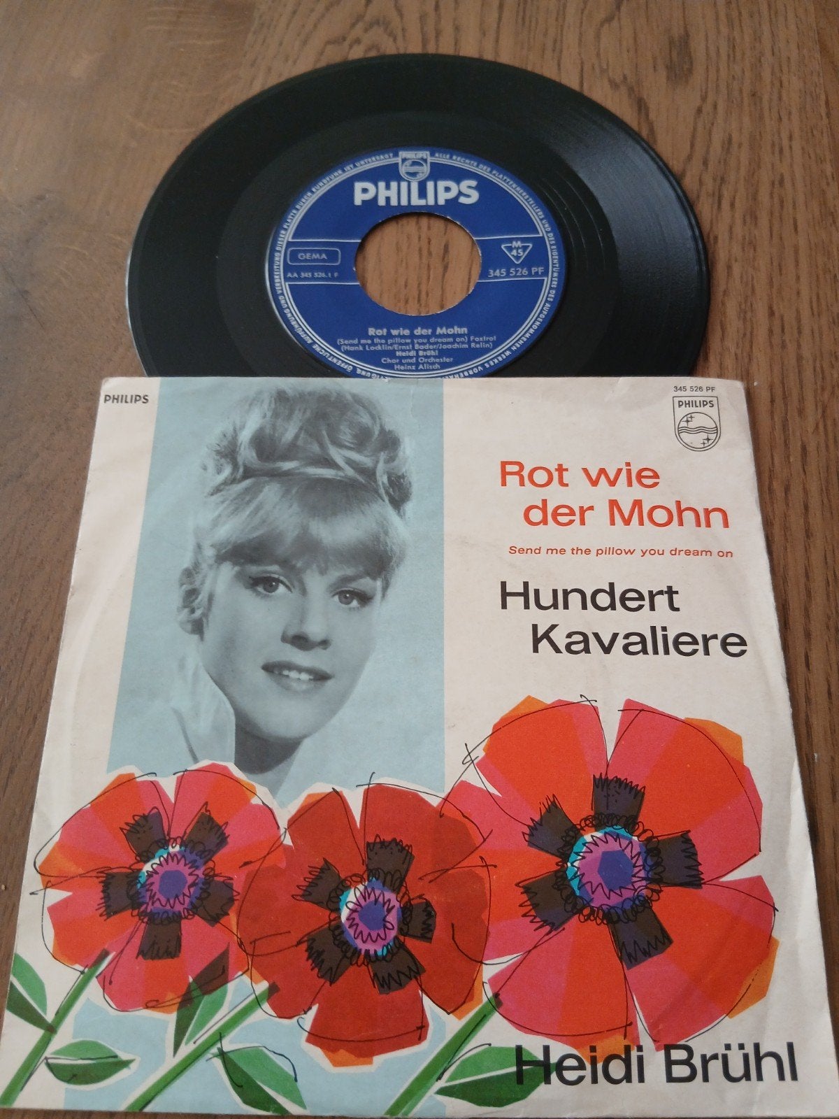 VINYL SINGLE  HEIDI BRUHL  1962, Verzenden, Zo goed als nieuw