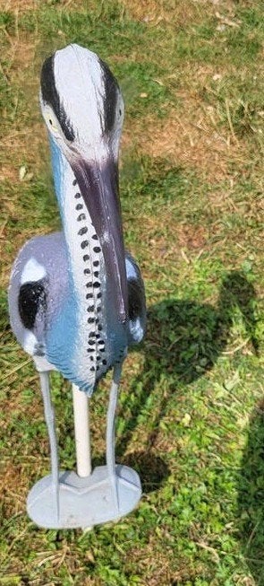 Reiger (kunststof) voor bij de vijver, Ophalen, Zo goed als nieuw