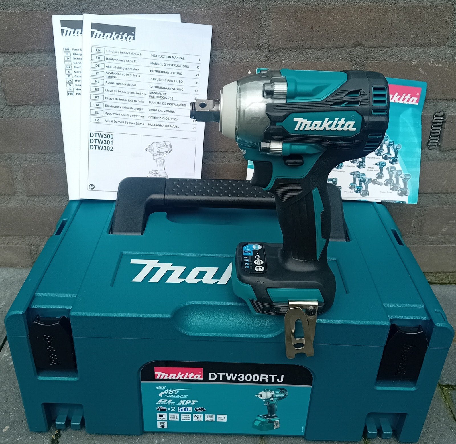 Makita DTW300 slagmoersleutel 330Nm 1/2" NIEUW, Doe-het-zelf en Verbouw, Gereedschap | Boormachines, Ophalen, Nieuw, Overige typen