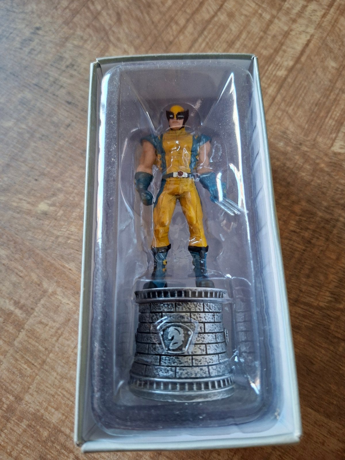 Marvel schaakstuk Wolverine Eaglemoss, Ophalen of Verzenden, Superheld, Beeldje of Figuurtje