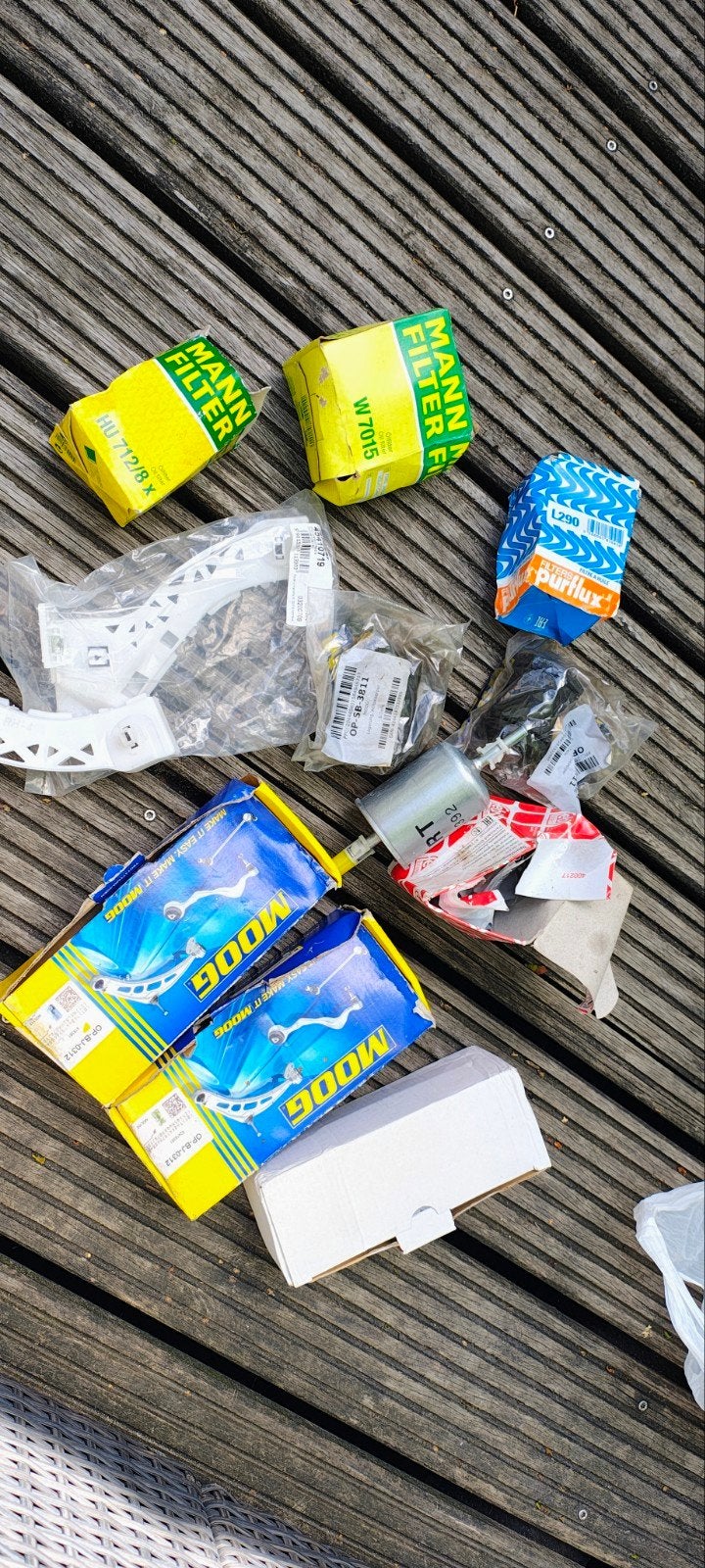 Gratis diverse auto-onderdelen: filters, draagarmen., Ophalen of Verzenden, Nieuw, Universele onderdelen