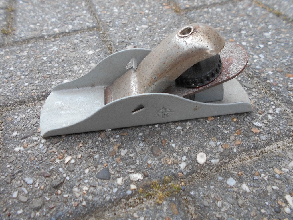 kleine metalen handschaaf, Ophalen of Verzenden, Gebruikt