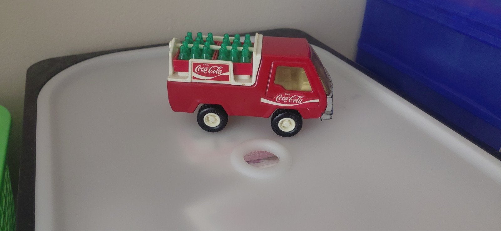 Vintage Coca-Cola Speelgoed Truck - Buddy L Japan, Ophalen of Verzenden, Gebruikt