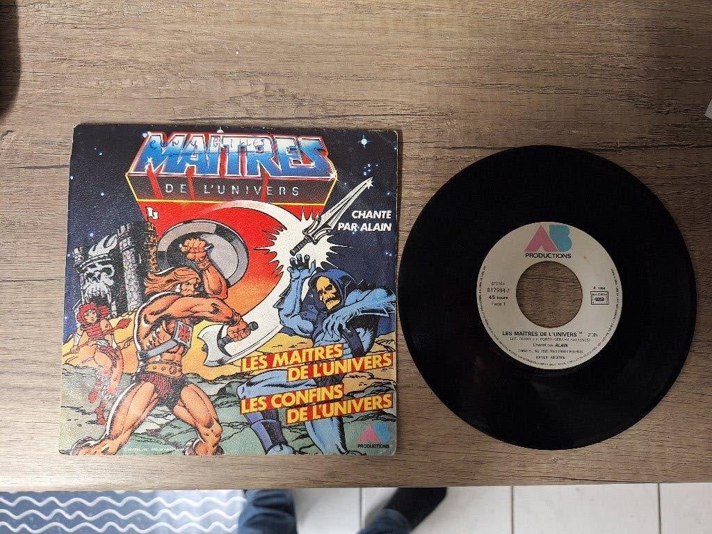 Vintage vinyl lp single He-Man Masters of the Universe 1983, Cd's en Dvd's, Ophalen of Verzenden, Gebruikt, 12 inch