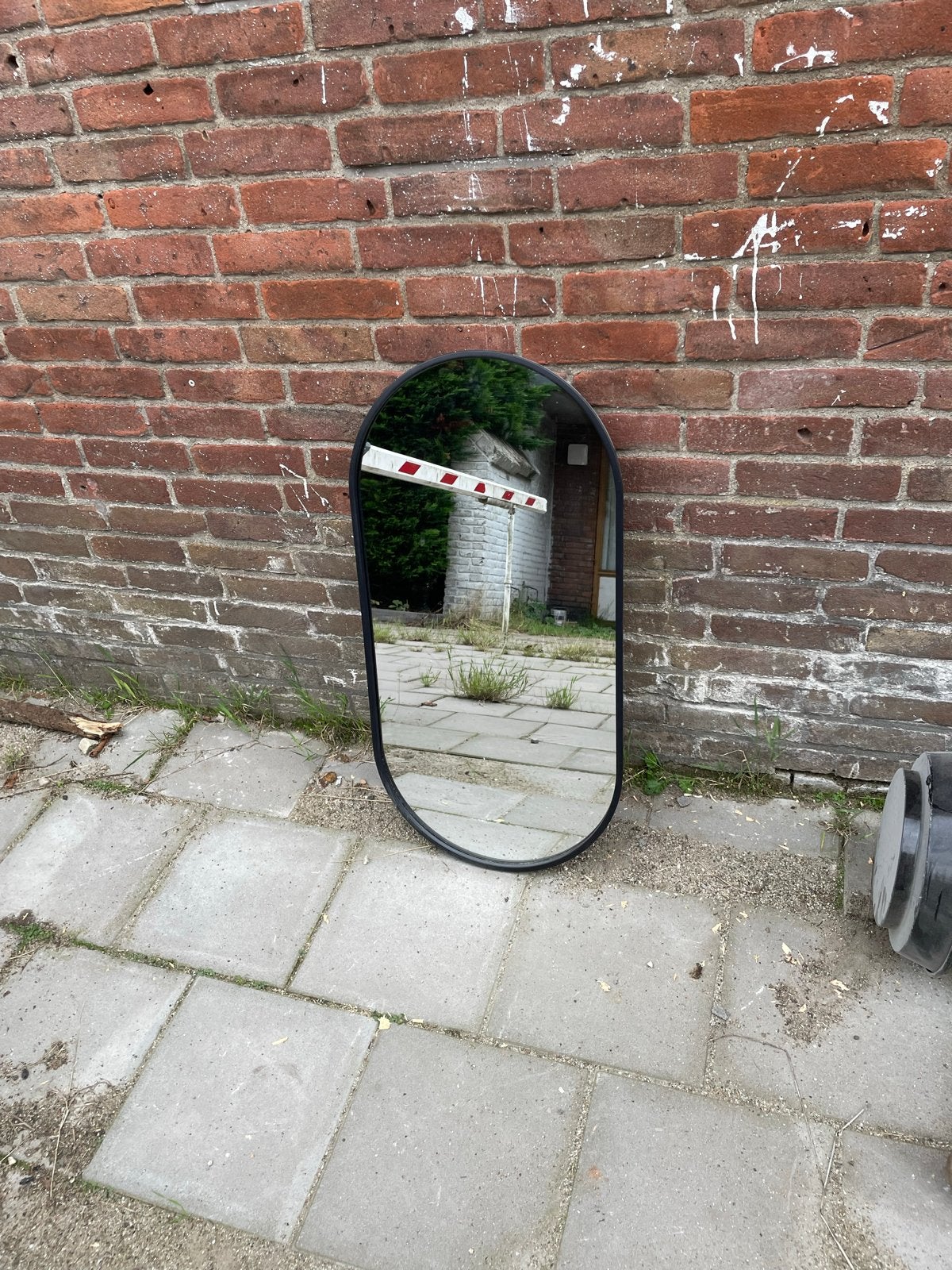 Stijlvolle spiegel - Ophalen in Amstelveen-Noord, Ophalen, Gebruikt, 100 tot 150 cm, Ovaal
