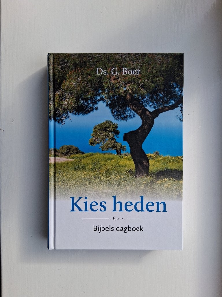 Kies heden (Bijbels dagboek) - ds. G. Boer, Ophalen of Verzenden, Zo goed als nieuw, Christendom | Protestants, G. Boer
