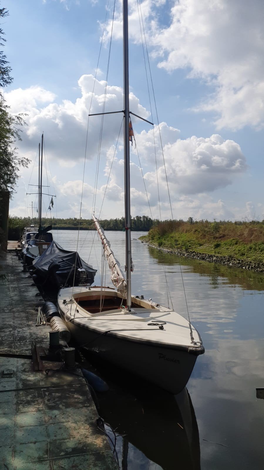 Zeilboot, skarl 645, Watersport en Boten, Zeilen en Zeiltoebehoren, Ophalen, Gebruikt, 6 meter of meer, Minder dan 15 m²