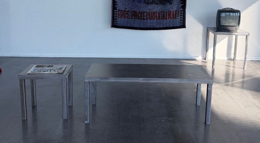 Metal custom furniture set, Ophalen, Zo goed als nieuw, 25 tot 50 cm, Minder dan 100 cm
