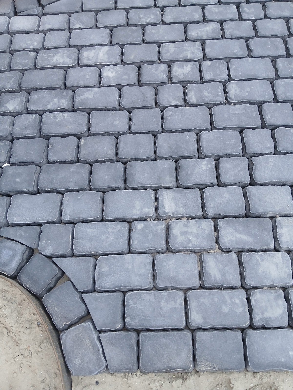 Nieuwe courtstones, Ophalen, Klinkers, Zo goed als nieuw, 10 m² of meer
