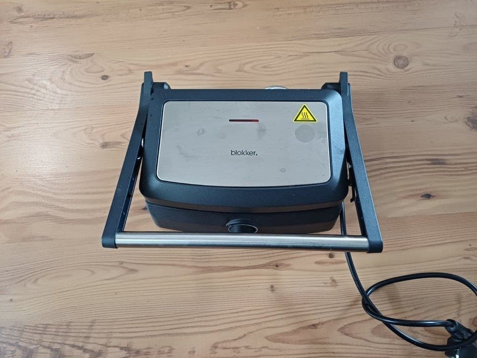 Blokker contactgrill - Prima staat, Ophalen of Verzenden, Zo goed als nieuw