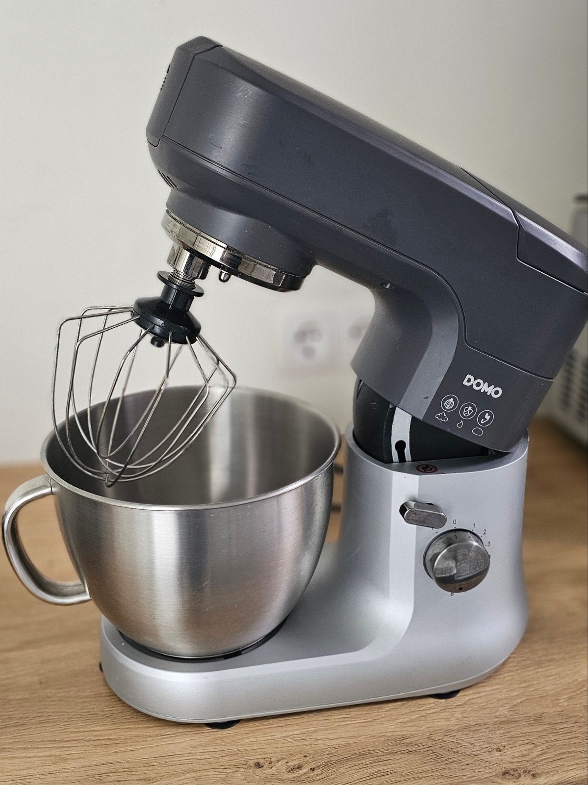 Keukenmachine Domo DO9182KR met veel mogelijkheden, 1 tot 2 liter, Ophalen, Zo goed als nieuw, 3 snelheden of meer