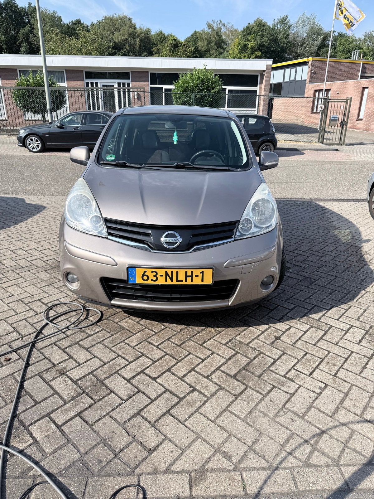 Nissan Note 1.6 16V 2010 Bruin, Auto's, Voorwielaandrijving, 15 km/l, 4 cilinders, Bruin