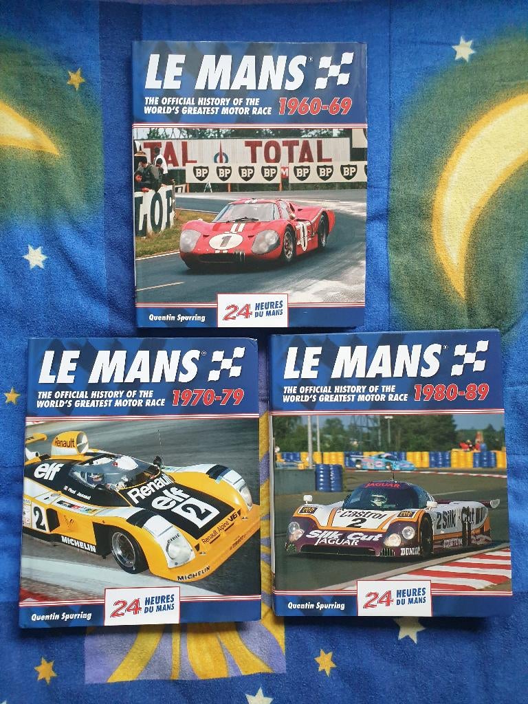 Autoboeken Le Mans 60s/70s/80s, Verzamelen, Ophalen of Verzenden, Gebruikt, Auto's