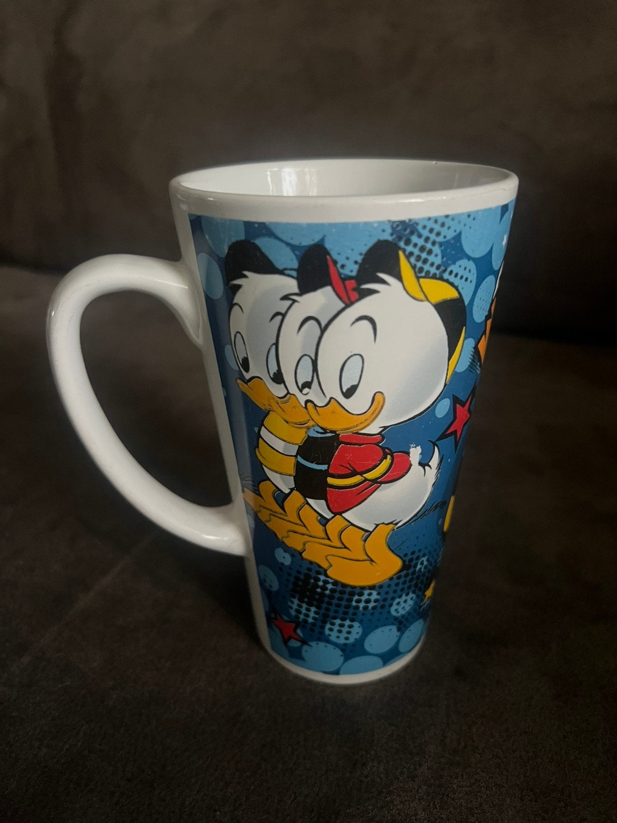 Vintage Donald Duck Drinkbeker / Mok / Keramiek., Ophalen of Verzenden, Donald Duck, Zo goed als nieuw, Servies