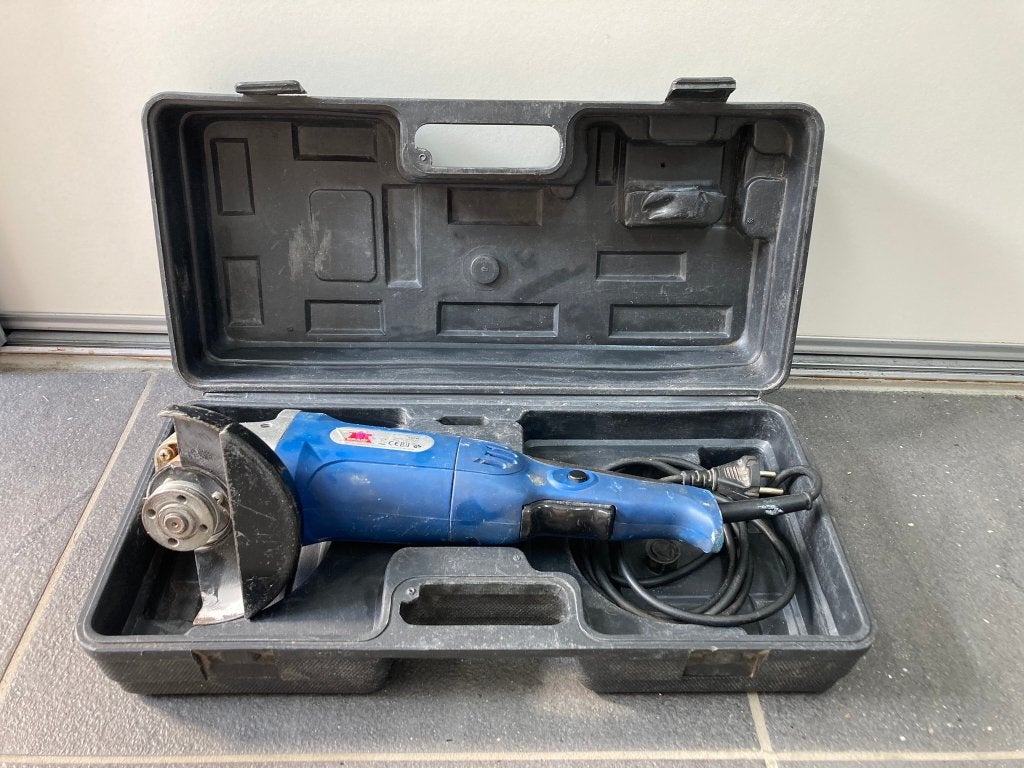 Haakse slijper 125mm, Ophalen, Gebruikt, 700 tot 1000 watt, Haakse handslijpmachine