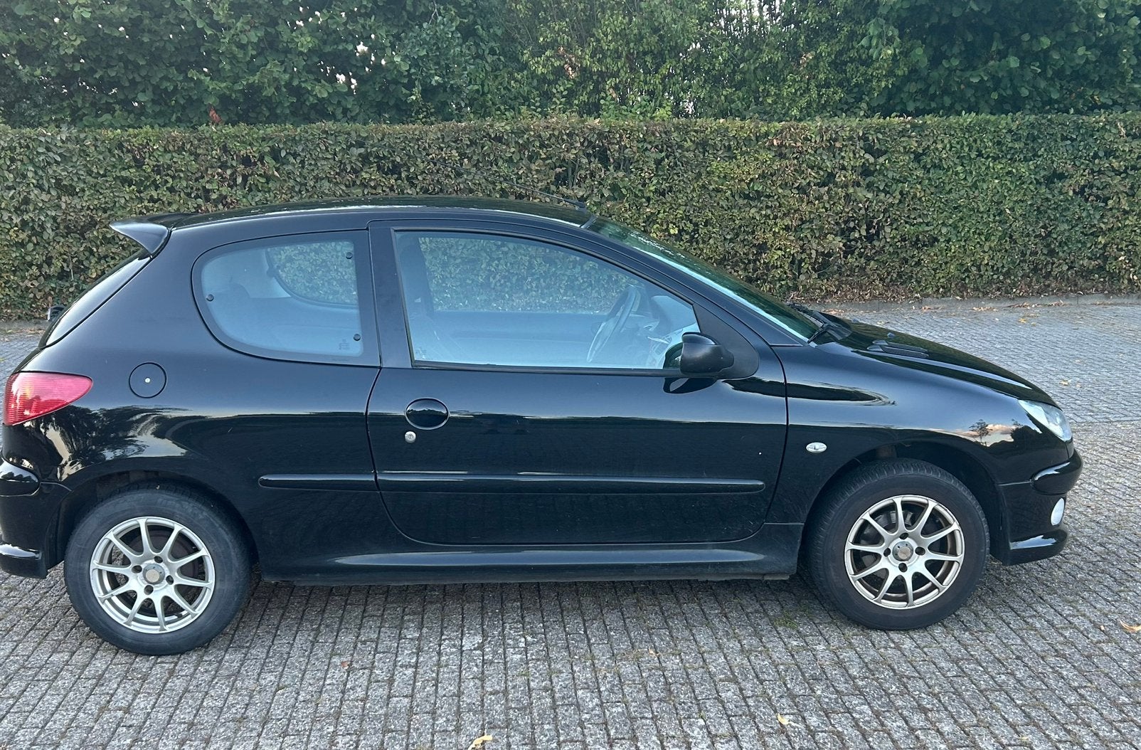 Peugeot 206 1.4 3D 2008 Zwart, Voorwielaandrijving, 31 €/maand, 4 cilinders, Zwart