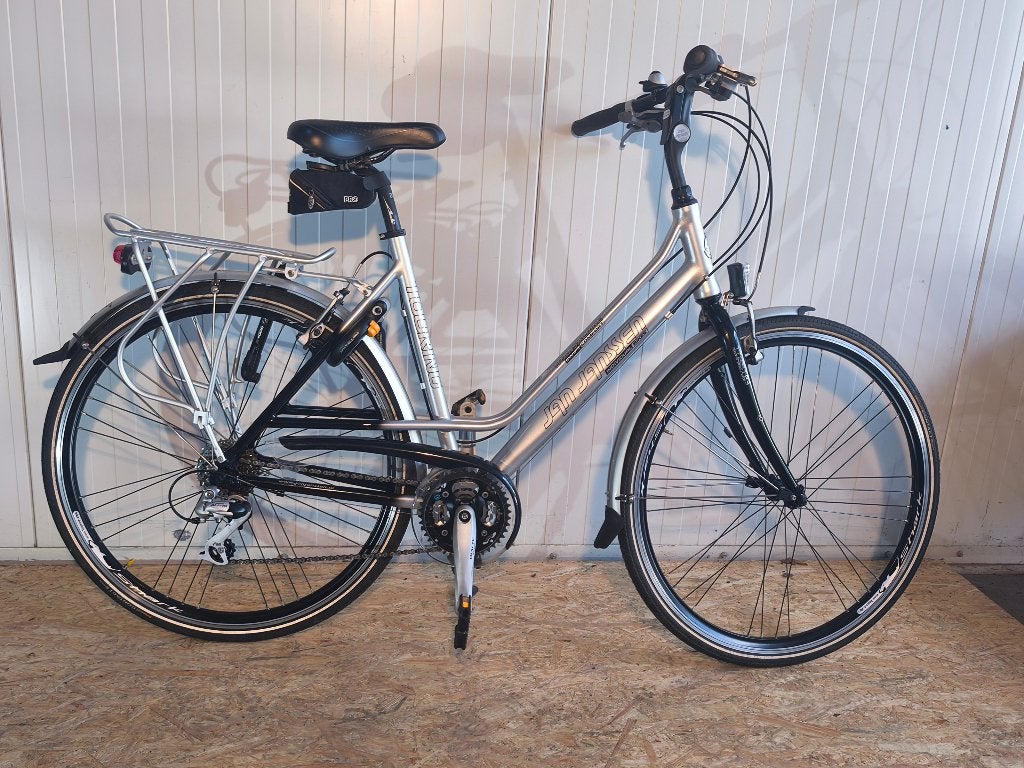 Jan Janssen Transalpine D53, 28 inch, Velgrem, Zo goed als nieuw, Ophalen