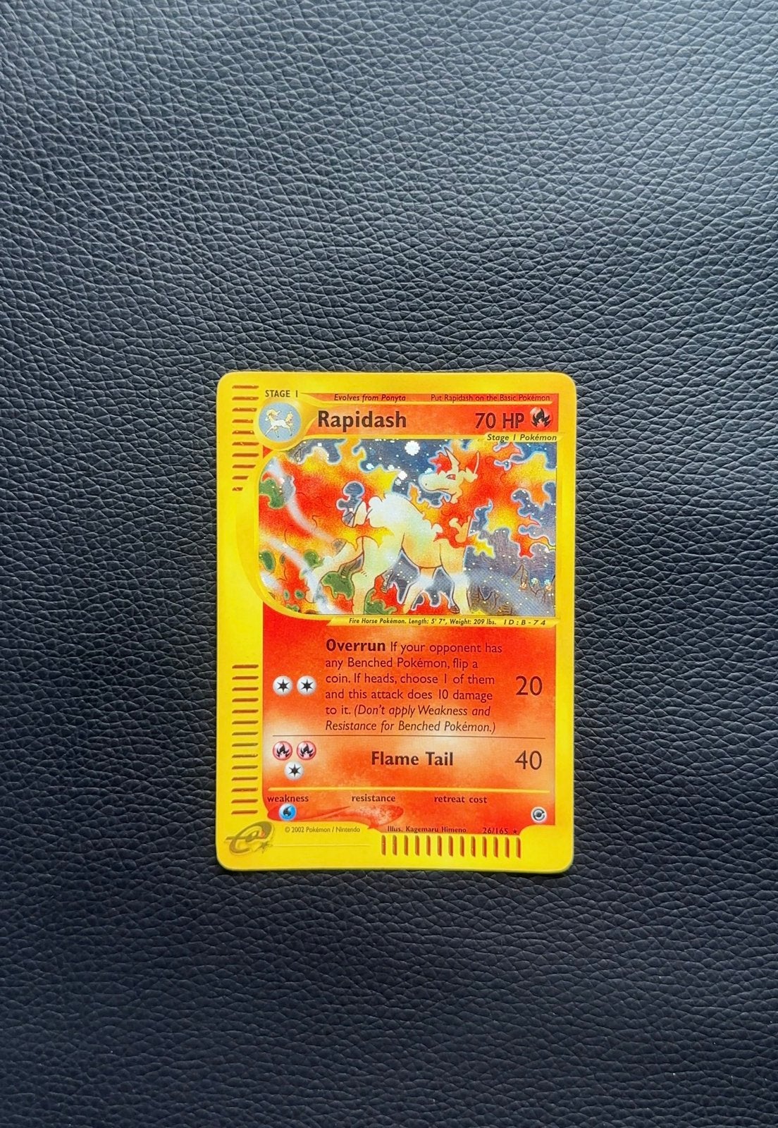Rapidash #26 | Pokemon Expedition | Ruilen Mogelijk, Ophalen of Verzenden, Zo goed als nieuw, Foil