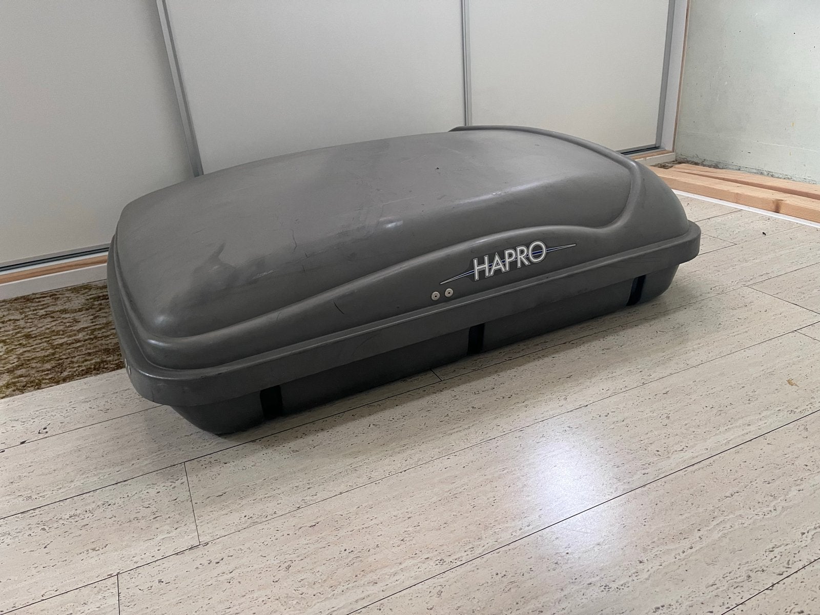 Hapro Dakkoffer Grijs - 117x99x31cm, Ophalen, Gebruikt