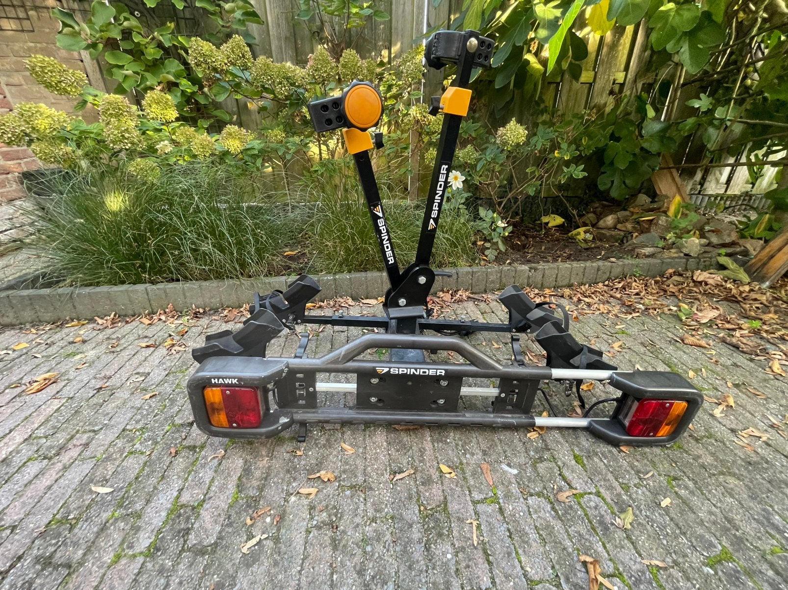 Spinder fietsendrager 2 fietsen, Auto diversen, Ophalen, Gebruikt, 2 fietsen, Trekhaakdrager