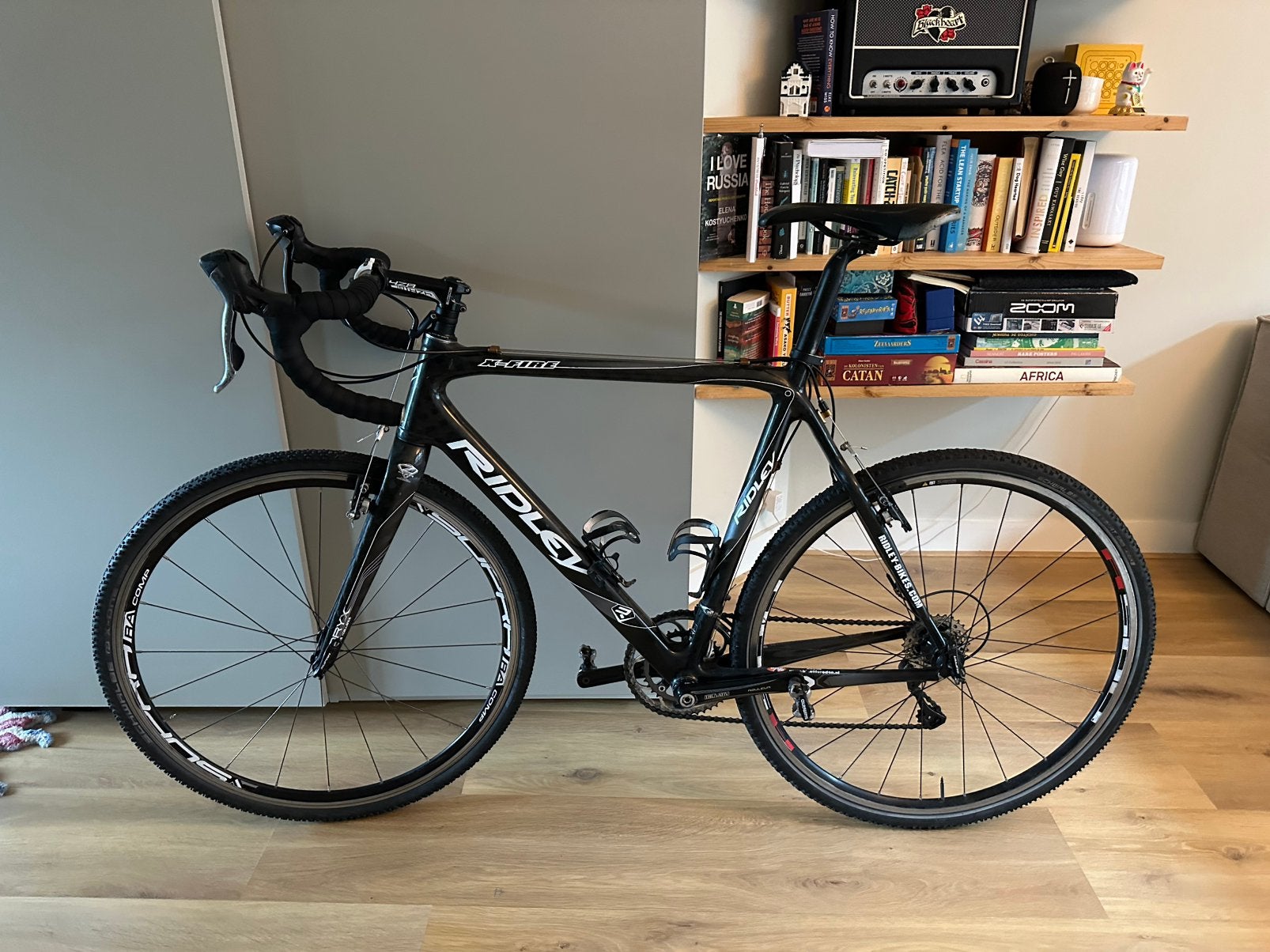 Ridley X-Fire carbon cyclocross / gravel bike (Ultegra/105), Carbon, Zo goed als nieuw, Meer dan 20 versnellingen, 53 tot 57 cm