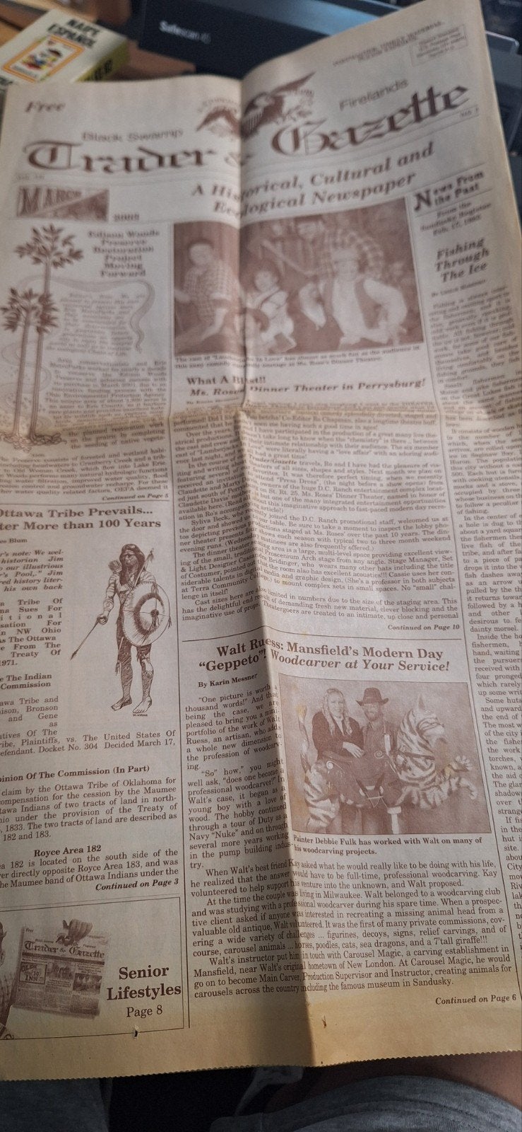 Trader & Gazette Krant - Historisch en Cultureel, Ophalen of Verzenden, Gelezen, Krant