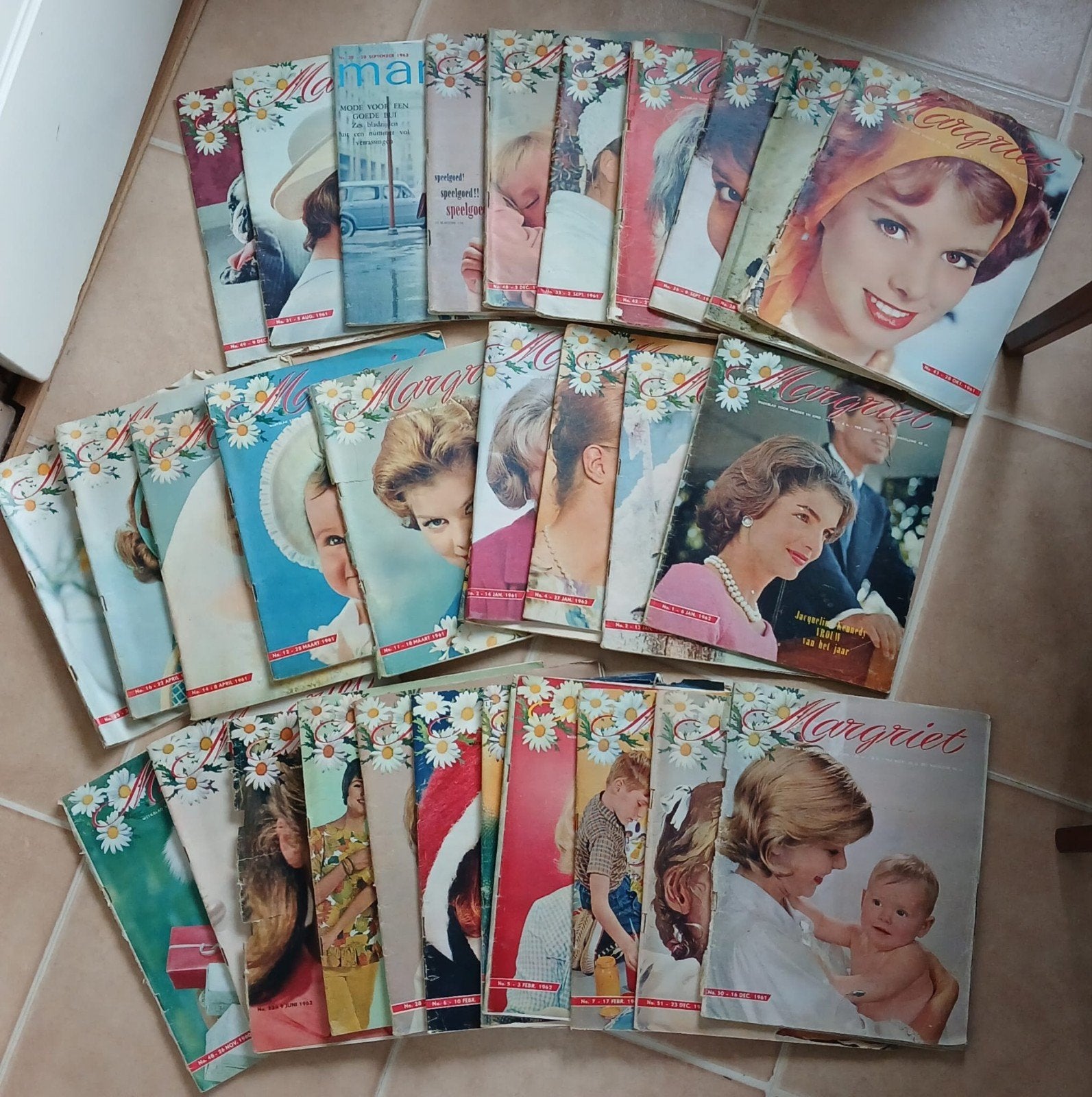 Margriet tijdschriften (1960/1961/1962), Ophalen, 1960 tot 1980, Nederland, Tijdschrift