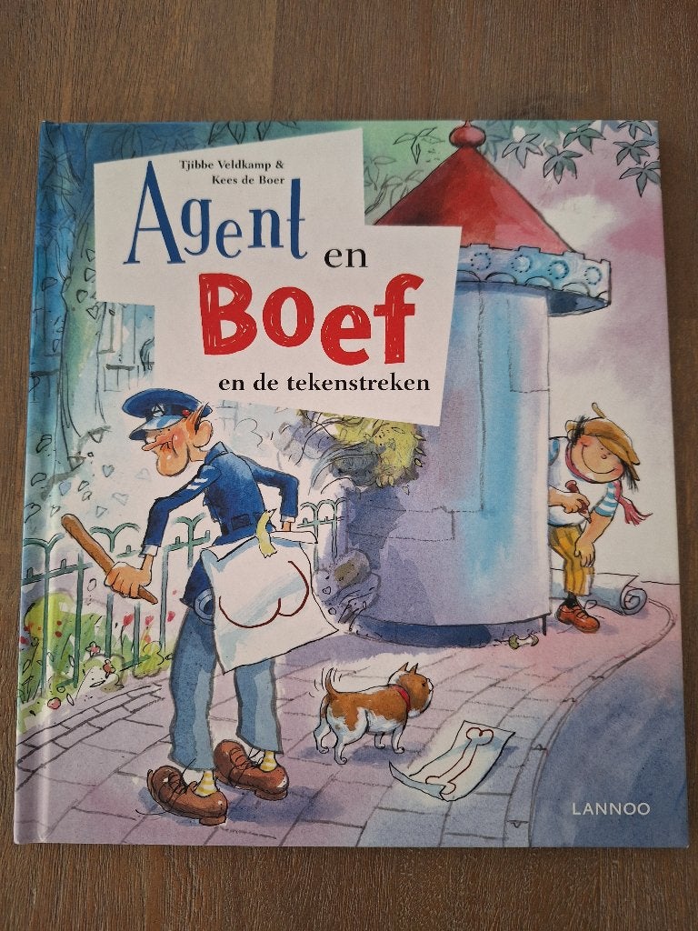 Agent en boef en de tekenstreken - T. Veldkamp & K. de Boer, Fictie algemeen, Tjibbe Veldkamp & Kees de Boer, Ophalen of Verzenden
