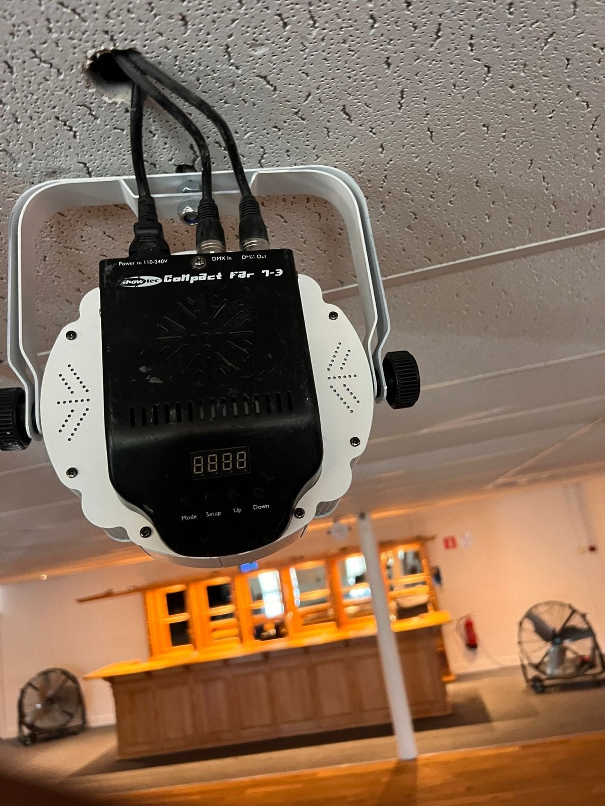 8 stuks Showtec Compact Par 7-3 LED Spot, Ophalen of Verzenden, Gebruikt
