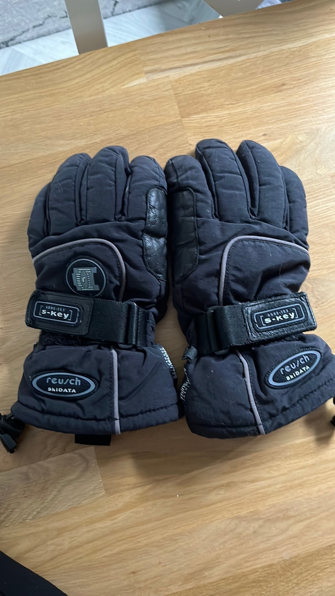Skihandschoenen met chip reusch, Gebruikt, Overige typen, Skiën, Ophalen