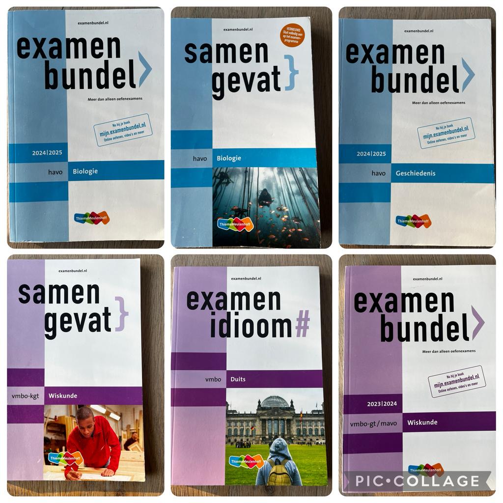 Diverse soorten examenbundels + Samengevat mavo en havo, Boeken, Schoolboeken, Zo goed als nieuw, Biologie, HAVO, Ophalen of Verzenden