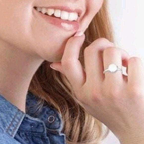 Ring dames rvs 19. Nieuw, Sieraden, Tassen en Uiterlijk, Ringen, IJzer of Staal, 19 tot 20, Nieuw, Ophalen of Verzenden