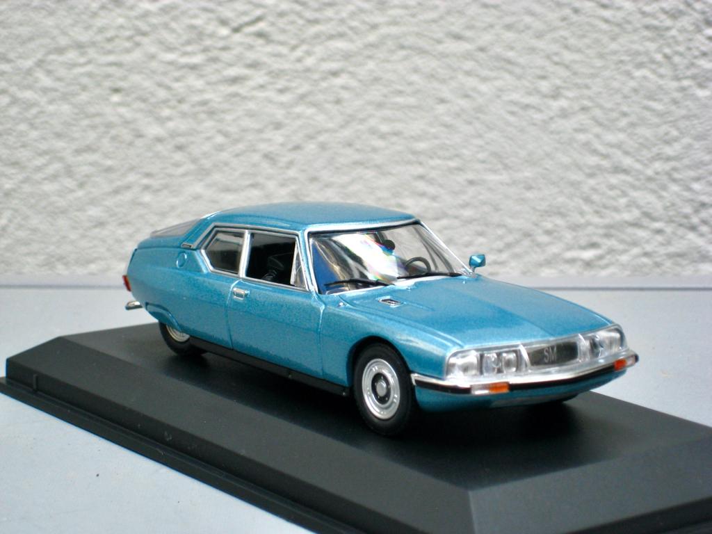Citroen SM blauw Platiné Norev 1:43, Ophalen of Verzenden, Nieuw, Auto, Norev