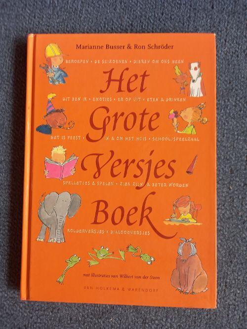 het grote versjes boek: Marianne Busser & Ron schröder nieuw, Ophalen of Verzenden, Nieuw, Fictie algemeen