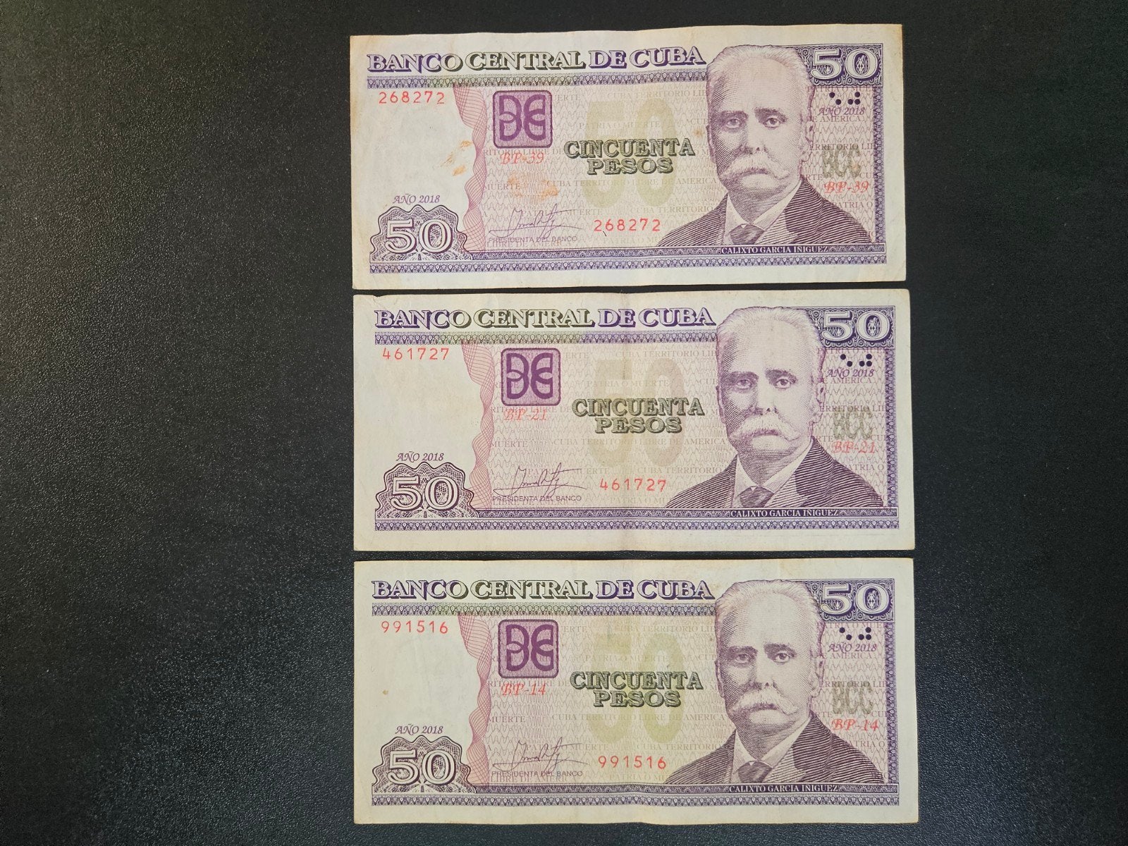 Cuba pick 123 not listed 2018 per stuk, Postzegels en Munten, Bankbiljetten | Amerika, Ophalen of Verzenden, Midden-Amerika, Los biljet