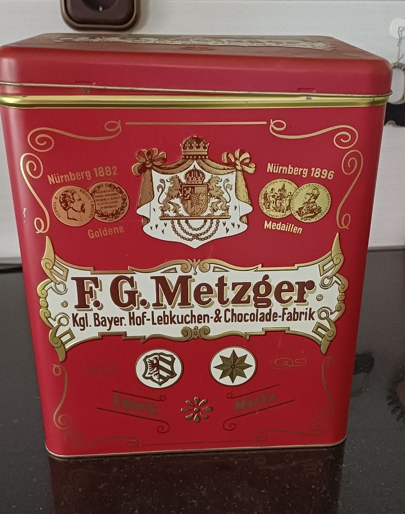 blik, Ophalen of Verzenden, Zo goed als nieuw, Koek(jes), Overige merken