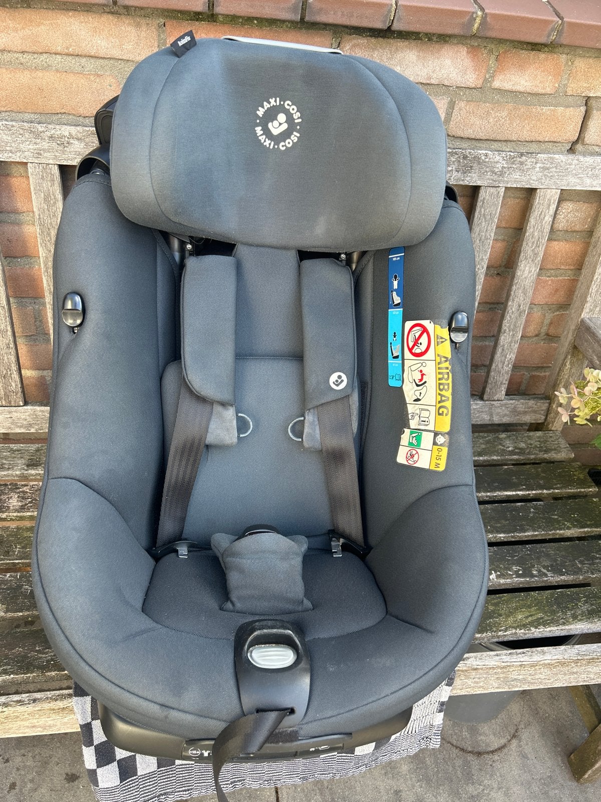 Maxi-Cosi AxissFix autostoel met Isofix, 0-18 kg, Ophalen, Gebruikt, 0 t/m 18 kg, Zijbescherming